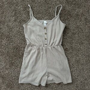 H&M tan romper
